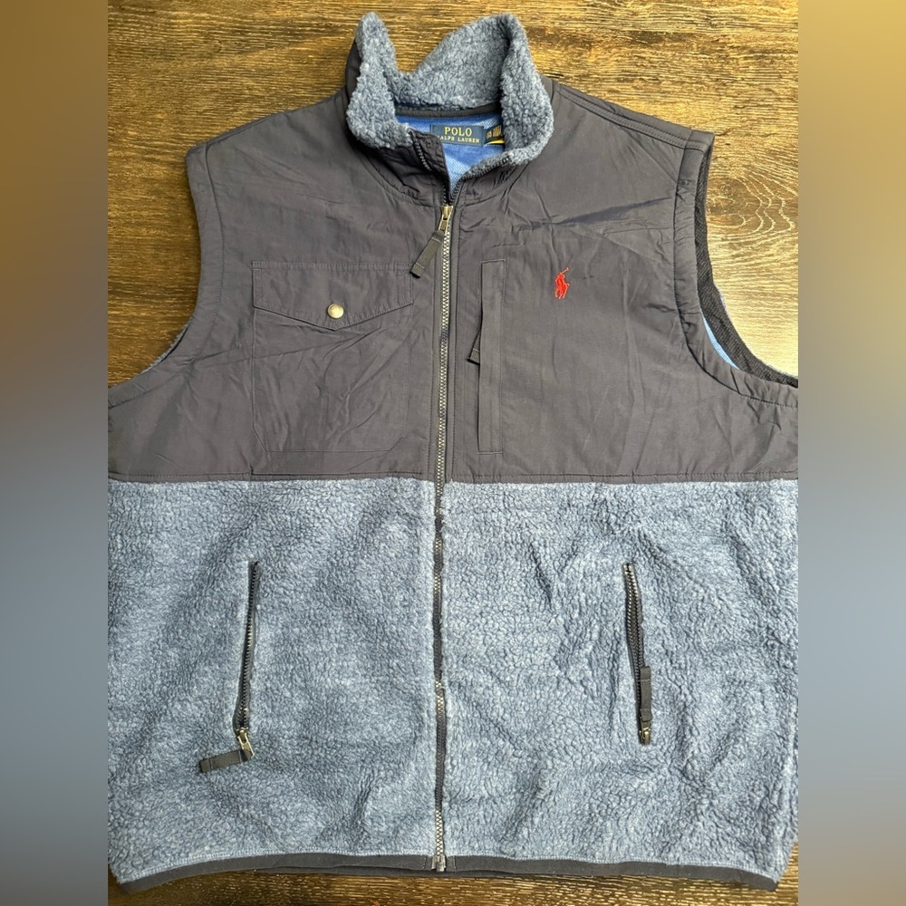 Polo by Ralph Lauren Hybrid Fleece Nylon Vest